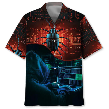 Can T Fix Bug Hawaiian Shirt
