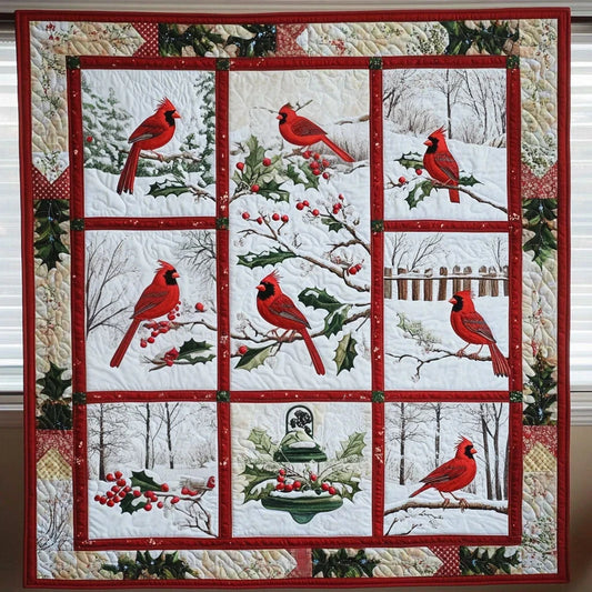 Cardinal Collection Quilt Blanket