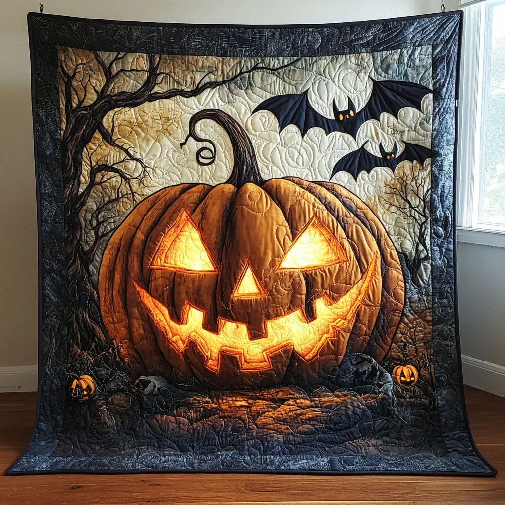 Carved In Chaos Quilt Blanket