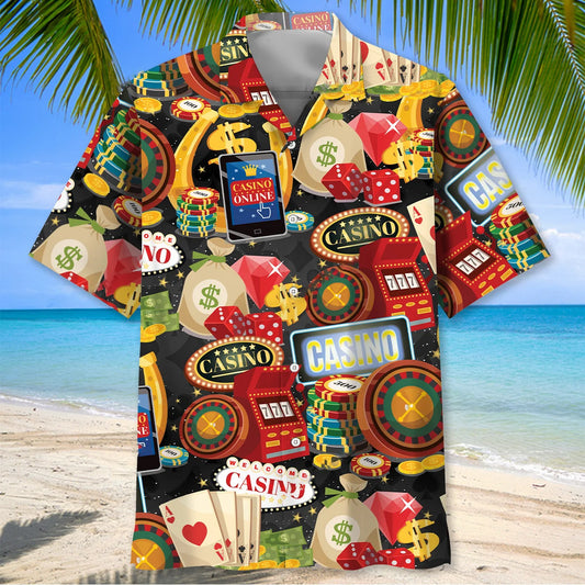 Casino Night Party Hawaiian Shirt