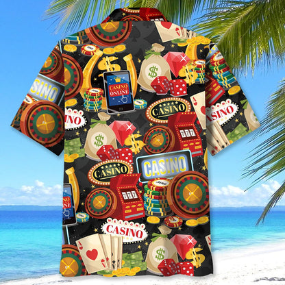 Casino Night Party Hawaiian Shirt