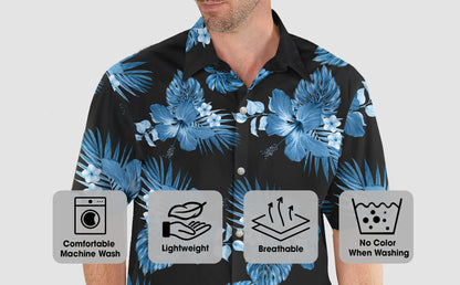 Cat Pattern Hawaiian Shirt