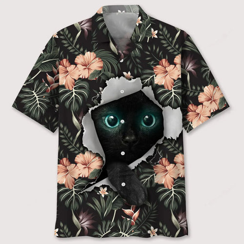 Cats Tropical Hawaiian Shirt