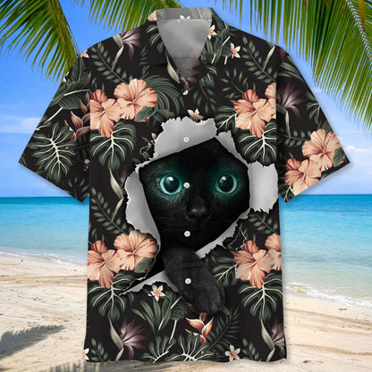 Cats Tropical Hawaiian Shirt