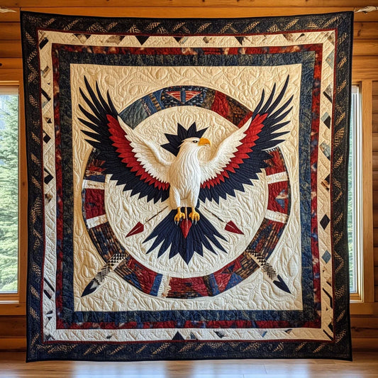 Charming Eagle Quilt Blanket