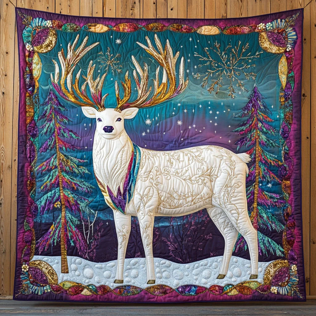 Charming Stag Quilt Blanket