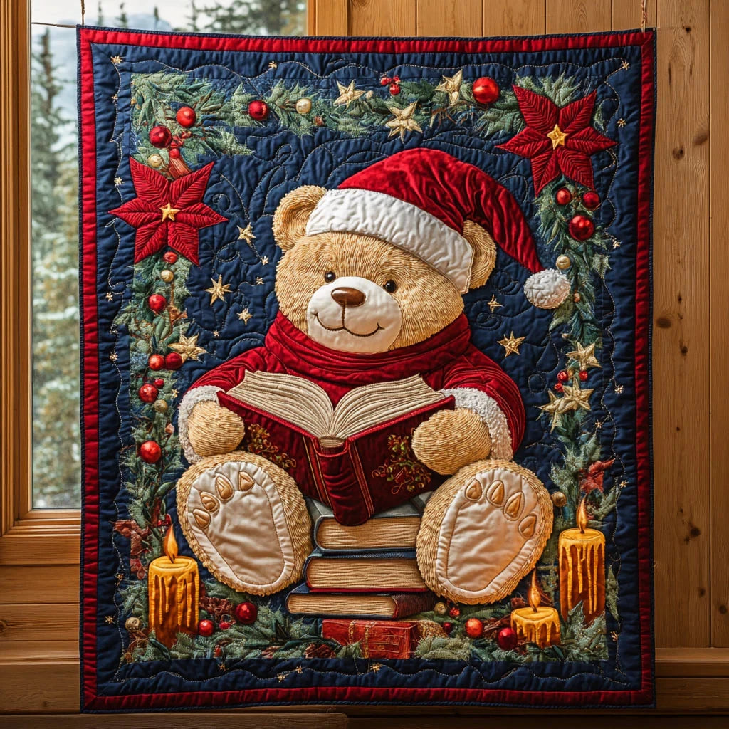 Cheer Bear Quilt Blanket