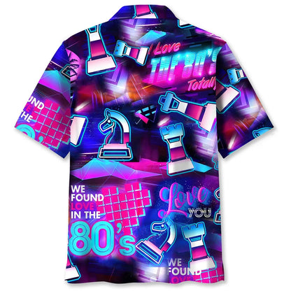 Chess 80s Hawaiian Shirt