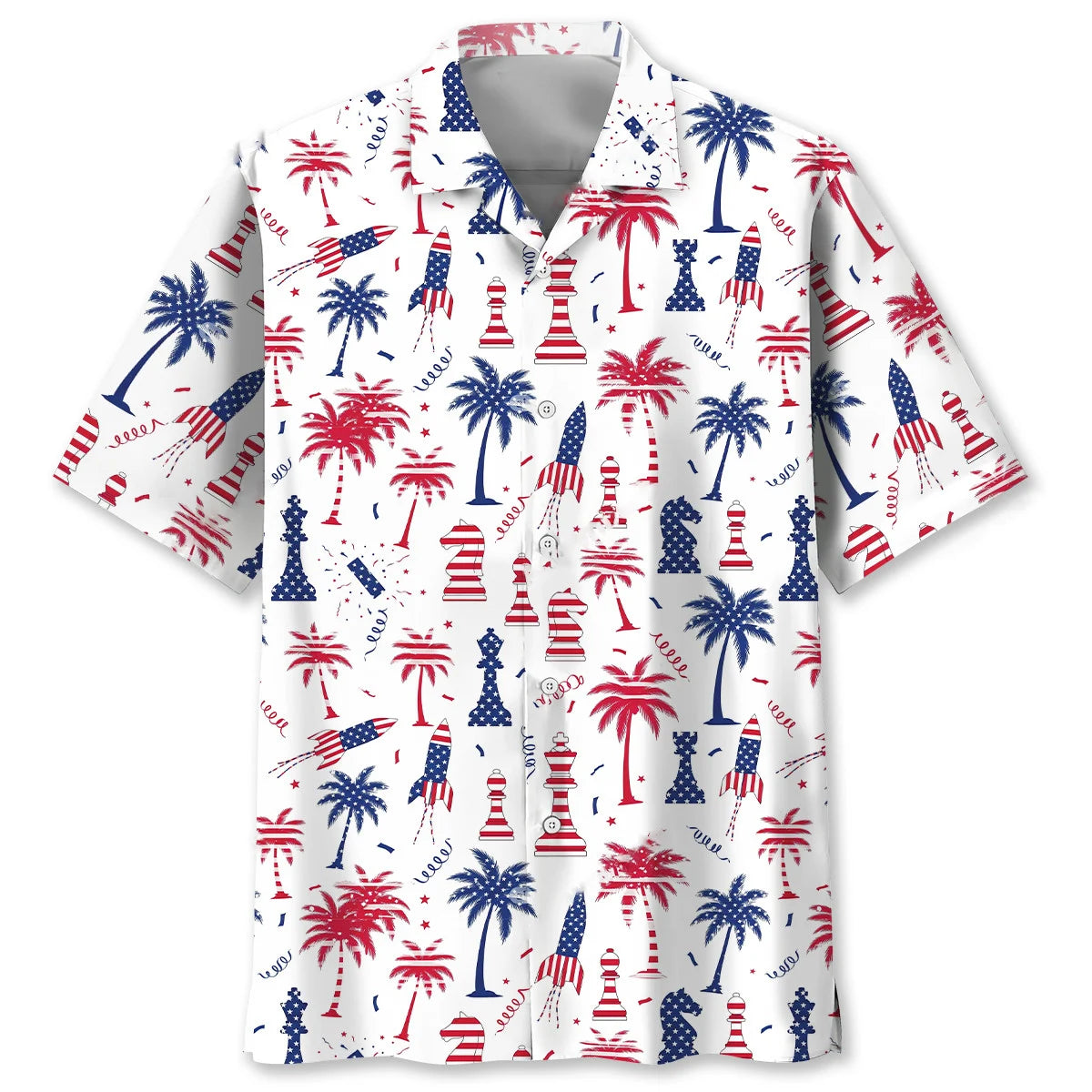 Chess Proud of America Hawaiian Shirt
