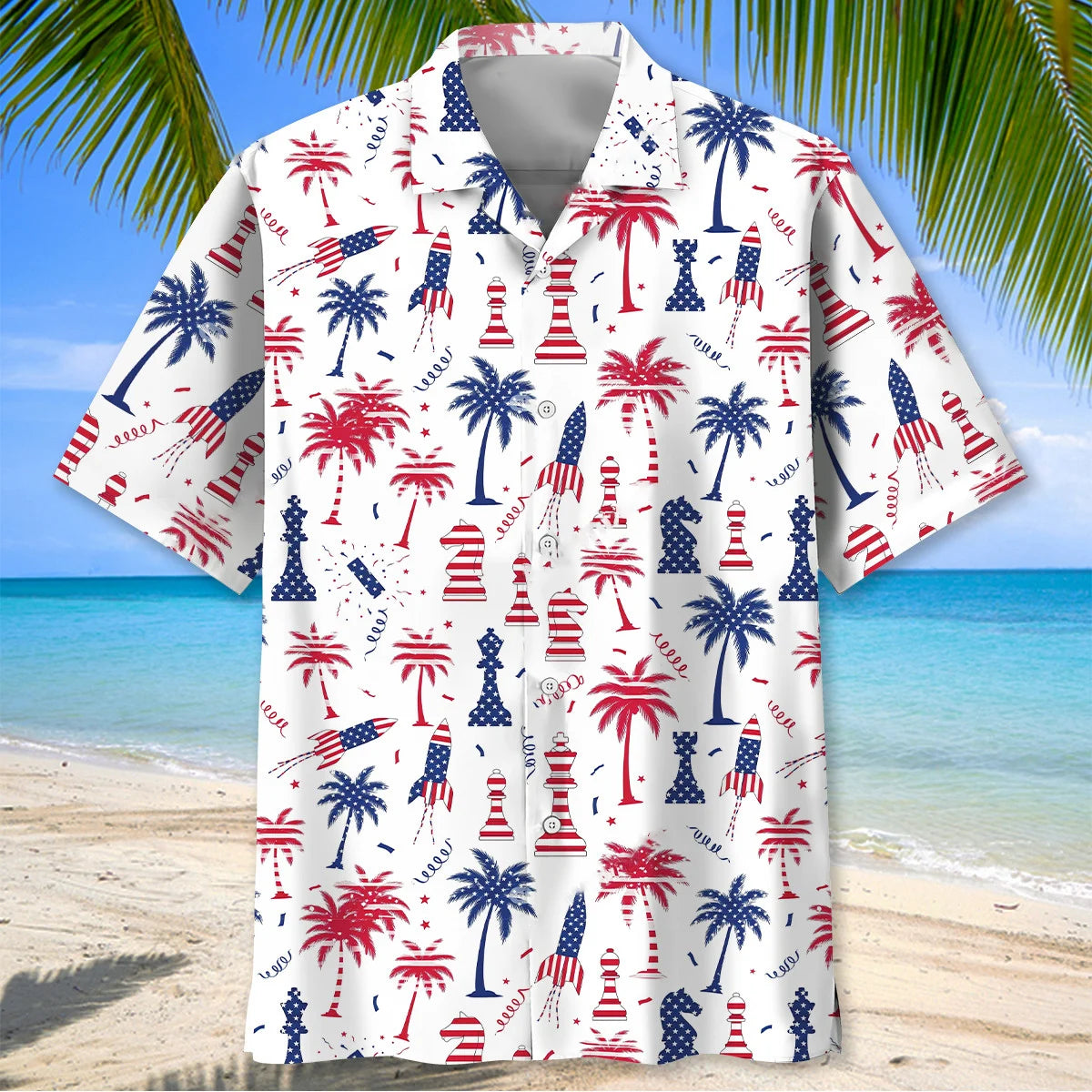 Chess Proud of America Hawaiian Shirt