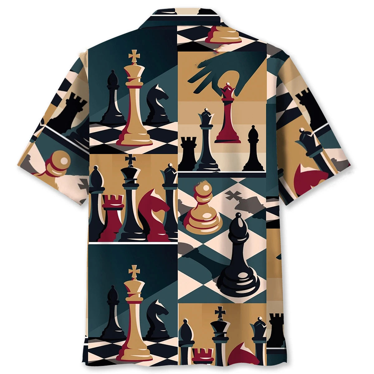 Chess Retro Poster Hawaiian Shirt