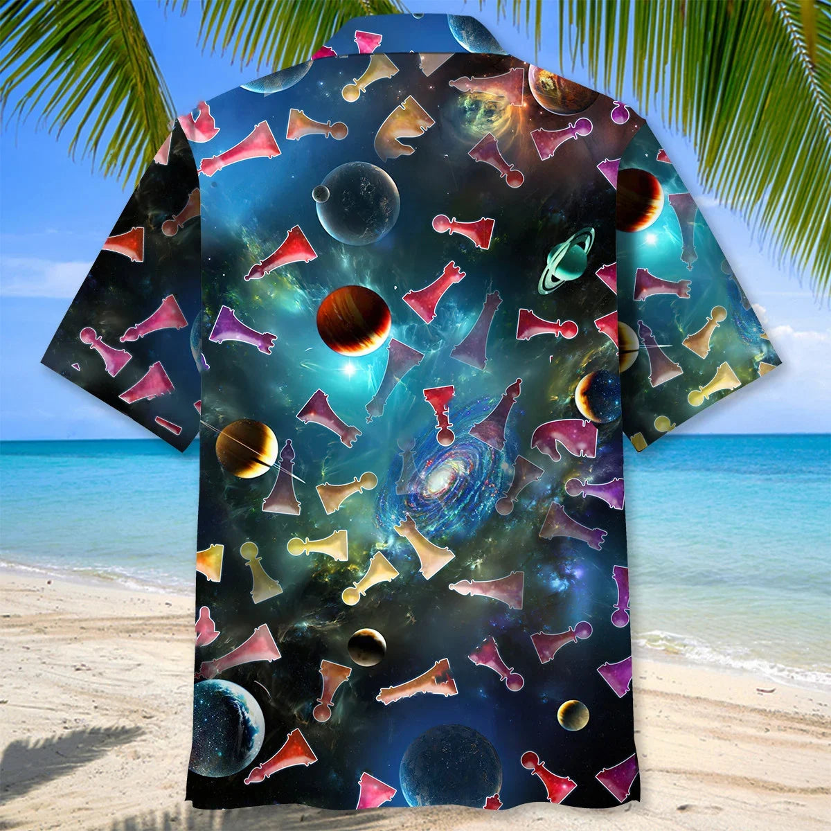 Chess Space Hawaiian Shirt