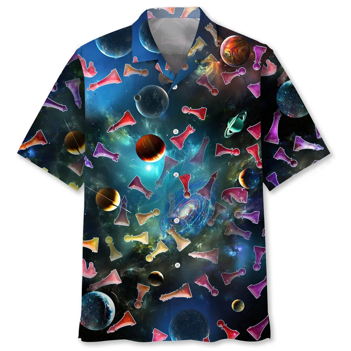 Chess Space Hawaiian Shirt