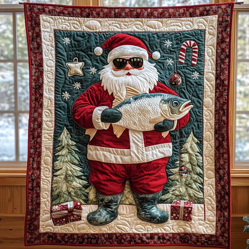 Christmas Catch Quilt Blanket