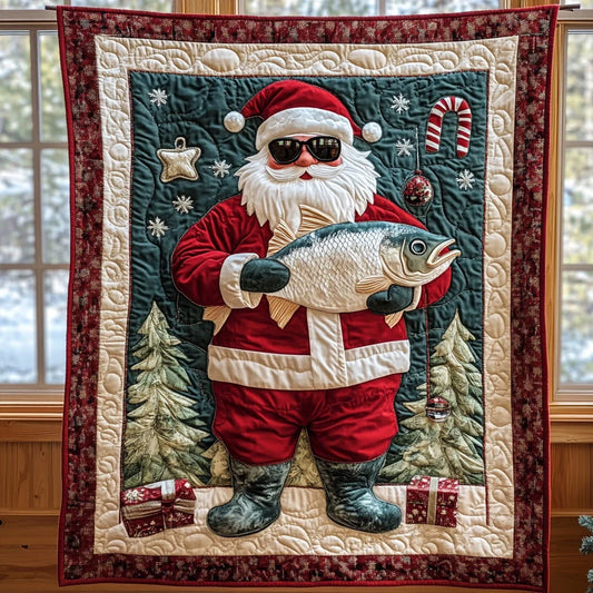 Christmas Catch Quilt Blanket