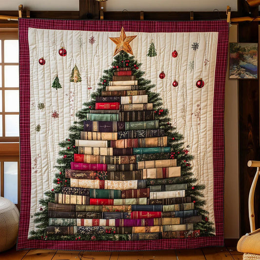 Christmas Chapter Book Quilt Blanket