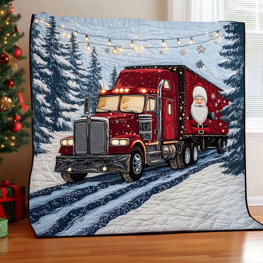 Christmas Container Quilt Blanket