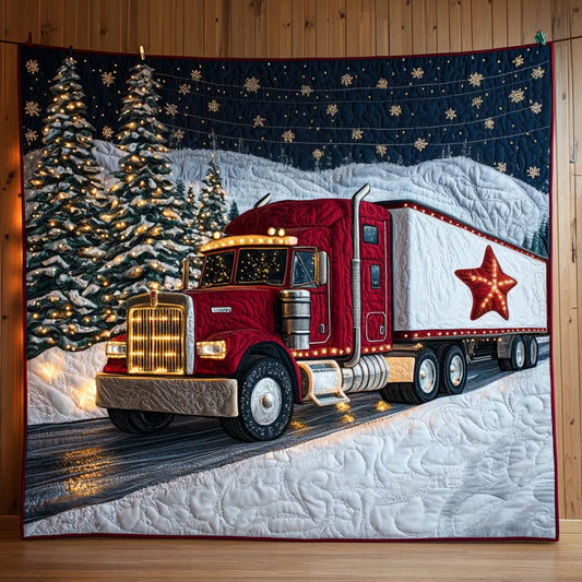 Christmas Day Container Quilt Blanket