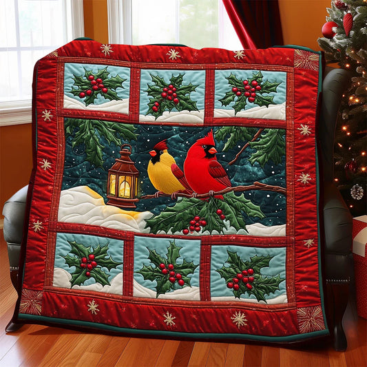 Christmas Ember Quilt Blanket