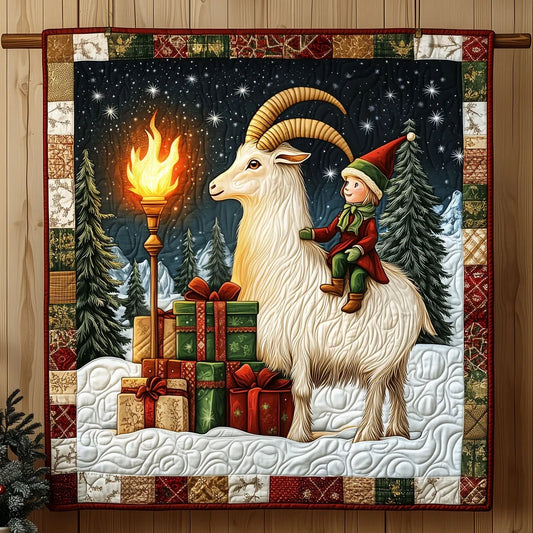 Christmas Eve Journey Quilt Blanket
