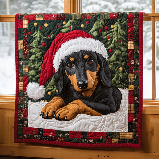 Christmas Gaze Quilt Blanket