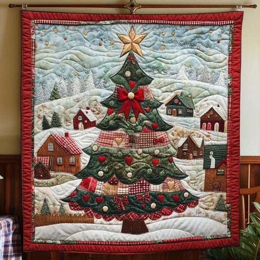Christmas Glory Quilt Blanket