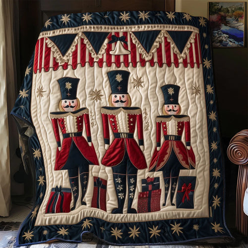 Christmas Guard Quilt Blanket