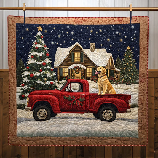 Christmas Homecoming Quilt Blanket