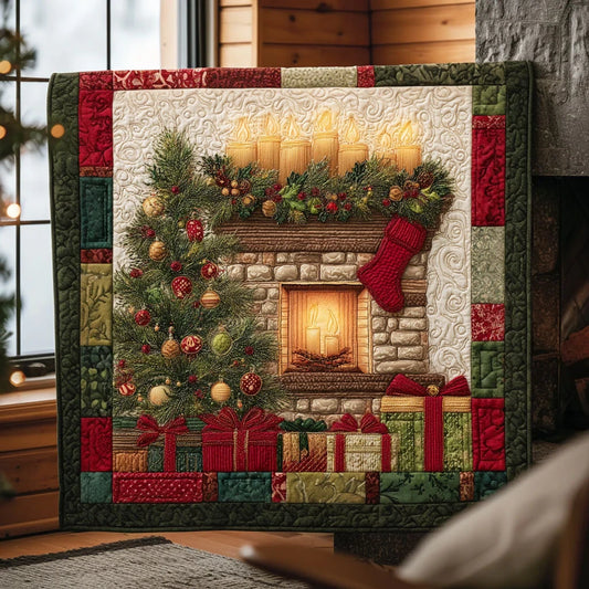Christmas Magic Light Quilt Blanket