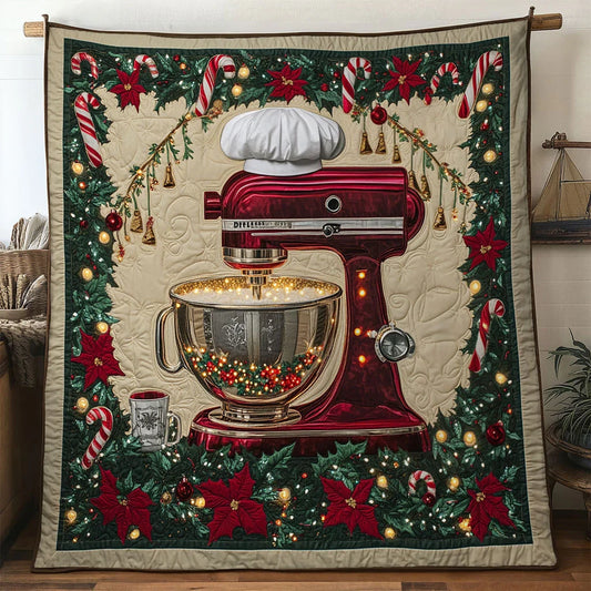 Christmas Mix Flour Mixer Machine Quilt Blanket