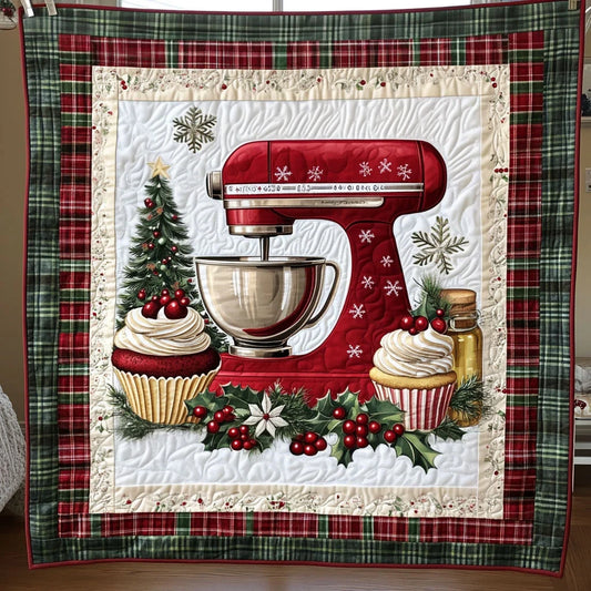 Christmas Mixer Quilt Blanket