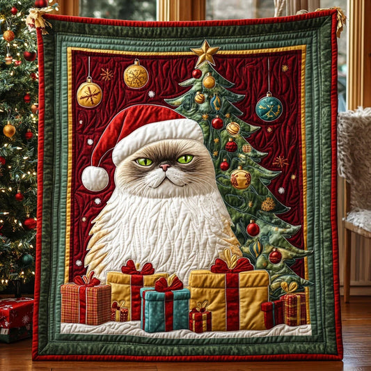 Christmas Pout Quilt Blanket