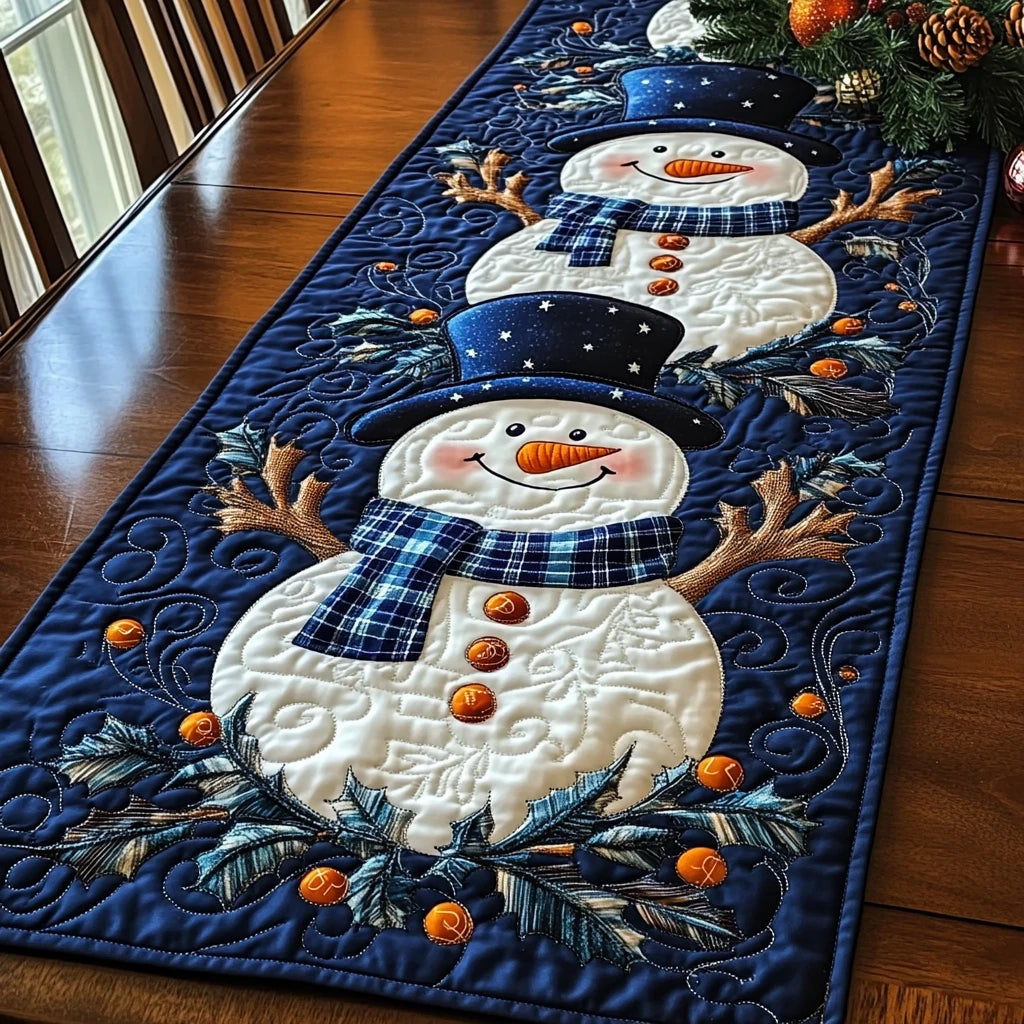 Christmas Quilted Table Runner