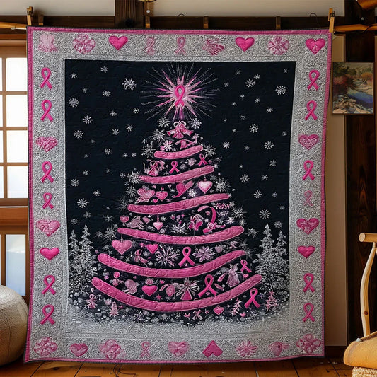 Christmas Tree Star Light Quilt Blanket
