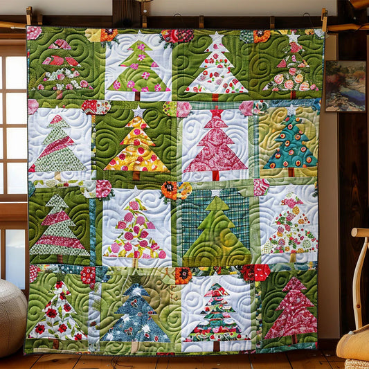 Christmas Tree Quilt Blanket