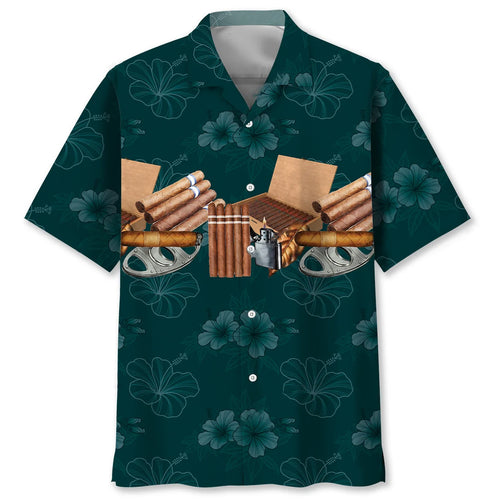 Cigar Tropical Hawaiian Shirt