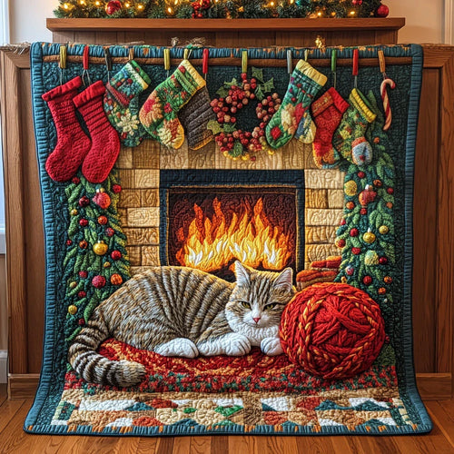 Cinnamon Paws Quilt Blanket