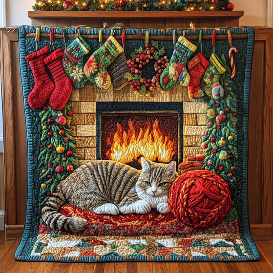 Cinnamon Paws Quilt Blanket