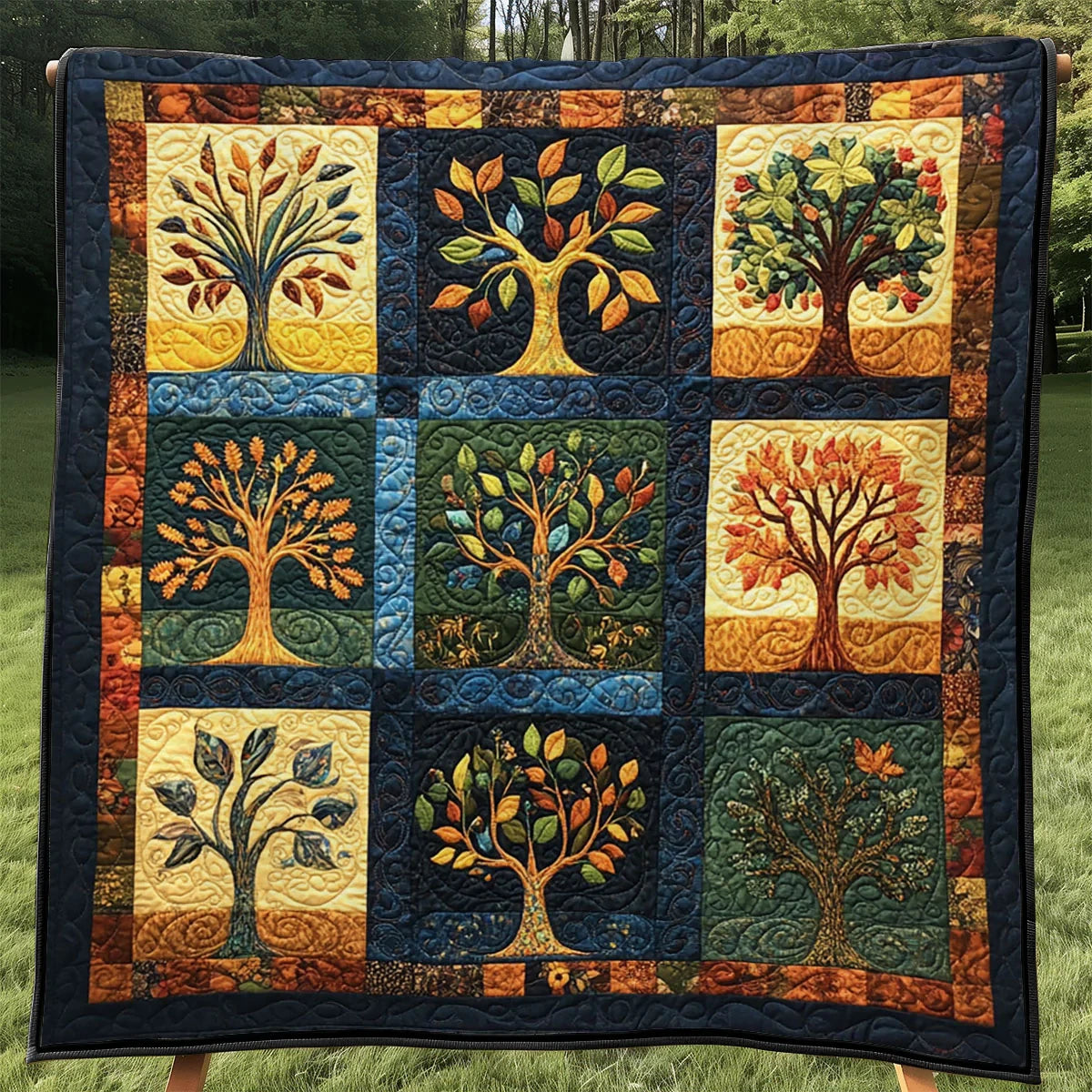 Circle Of Life Quilt Blanket