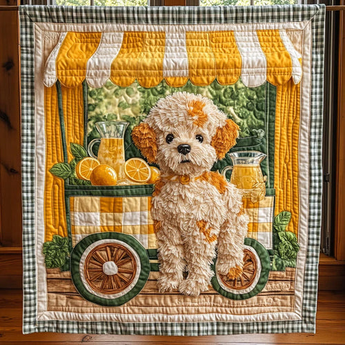 Citrus Cart Cutie Quilt Blanket