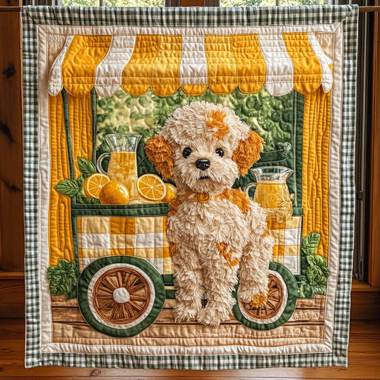 Citrus Cart Cutie Quilt Blanket