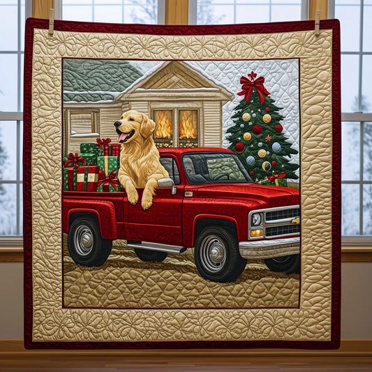 Classic Holiday Haul Quilt Blanket