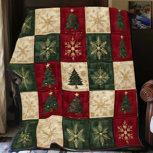 Classic Noel Quilt Blanket