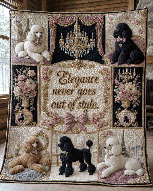 Classic Touch Quilt Blanket - Quilted Blanket by OtterMia