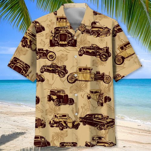 Classic Hot Rod Desert Hawaiian Shirt