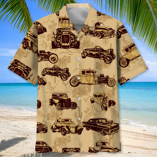 Classic Hot Rod Desert Hawaiian Shirt
