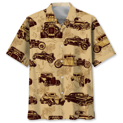 Classic Hot Rod Desert Hawaiian Shirt