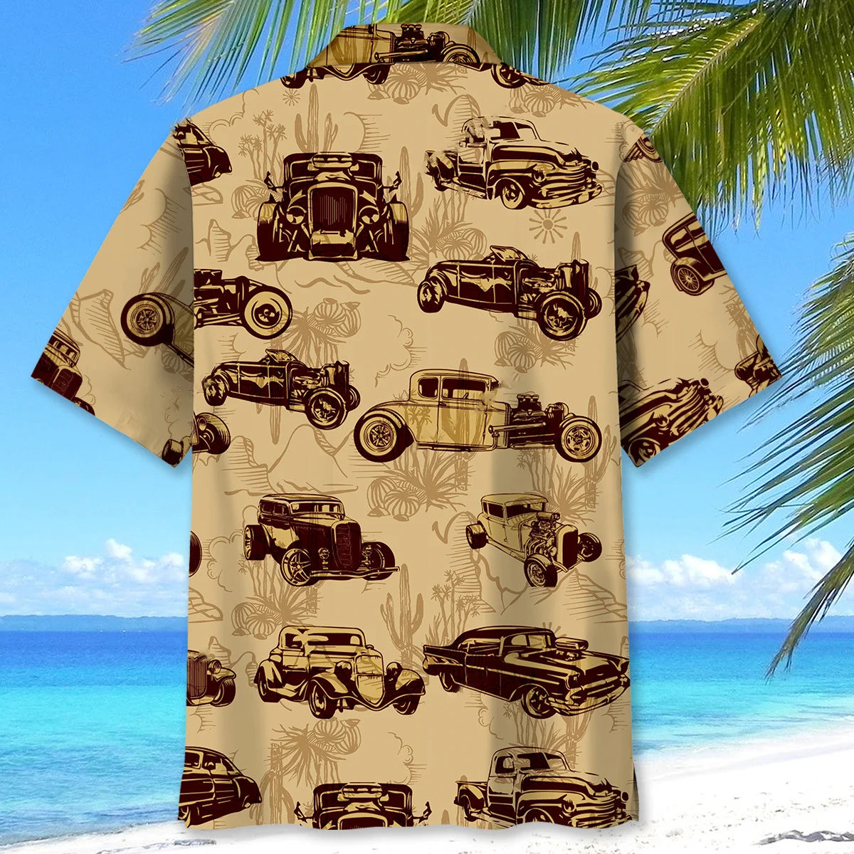Classic Hot Rod Desert Hawaiian Shirt