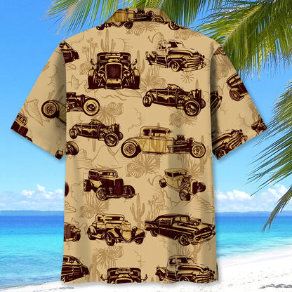 Classic Hot Rod Desert Hawaiian Shirt