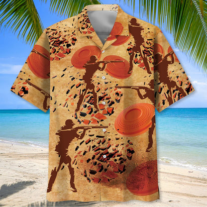 Clay Shooting Target Hawaiian Shirt